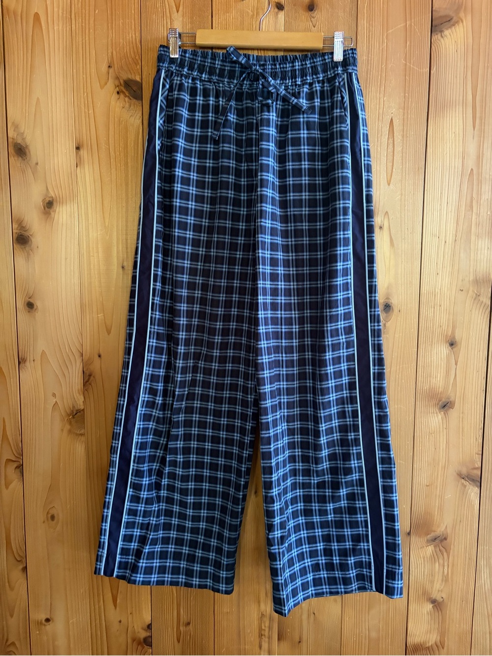ALIGNE Rum Check Plaid pant